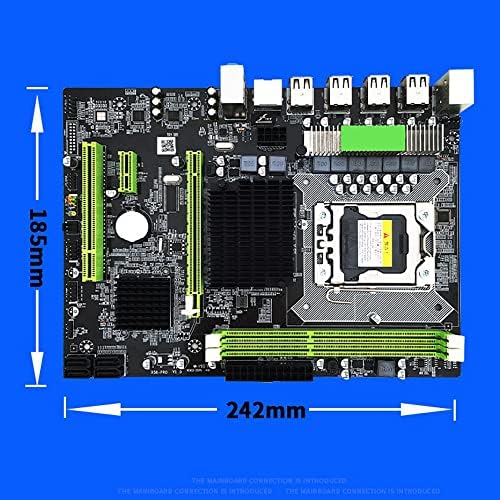 Laiaouay X58 Motherboard LGA 1366 DDR3 DIMM PCIE X16 8 ממשק USB לוח האם תומך ב- RECC ו- XEON