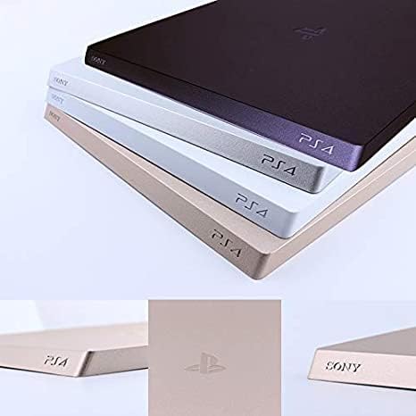 החלפה חדשה עליונה מעטפת דיור עליונה מכסה מעטפת קדמית מגן עבור PS4 קונסולה רזה לבנה