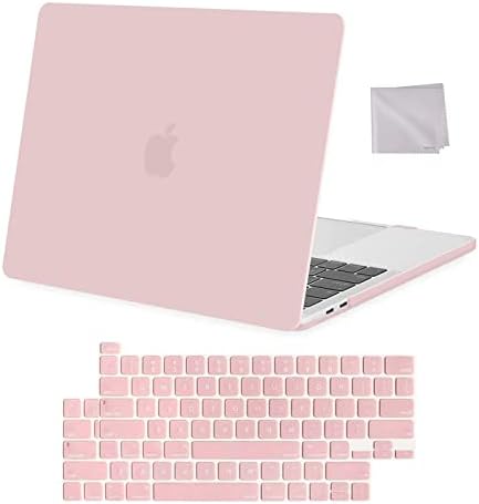 MOSISO Compatible with MacBook Pro 13 inch Case 2023, 2022, 2021- M2 M1 A2338 A2251 A2289