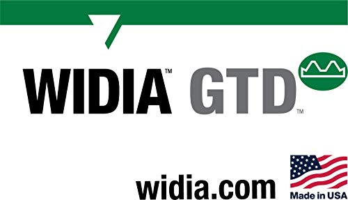 WIDIA GTD GT905137 ניצחון GT90 HP ברז, תקע צ'אמפר, חתך יד ימין, סליל יד שמאל, 3 חלילים, M5 x 0.8, HSS-E-PM,