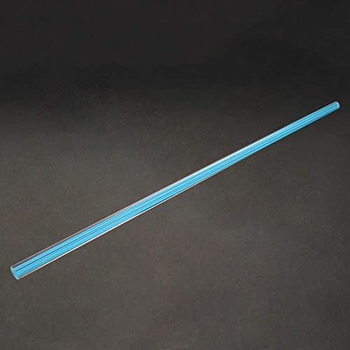 בטומשין אור כחול ישר קו אקריליק עגול מוט בר סטנדרטי פרספקס סובלנות קל משקל עבור עשה זאת בעצמך 12 ממ קוטר 500