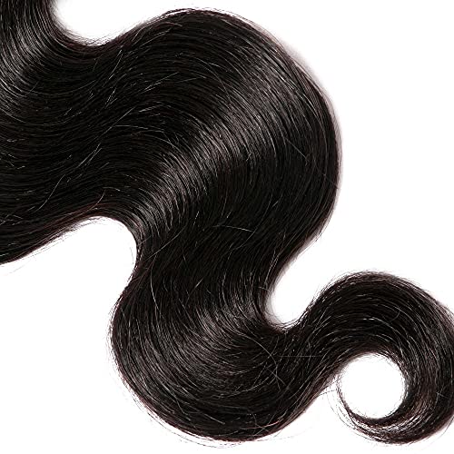 גוף גל חבילות שיער טבעי ברזילאי גוף גל שיער טבעי חבילות לא מעובד בתולה רמי שיער לארוג שיער טבעי הרחבות טבעי שחור