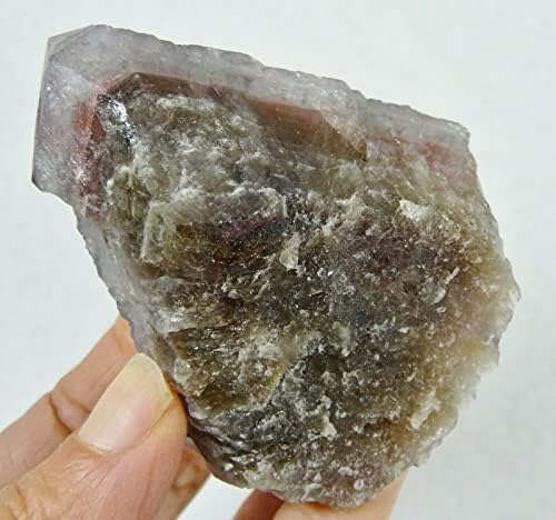 Crystal5032, סופר טבעי 7 מלודי אבן קריסטל ברזיל 156 גרם