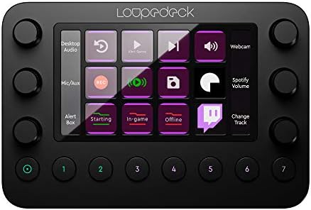 Loupedeck Live - הקונסולה המותאמת אישית לסטרימינג בשידור חי, עריכת תמונות ווידאו עם כפתורים הניתנים להתאמה