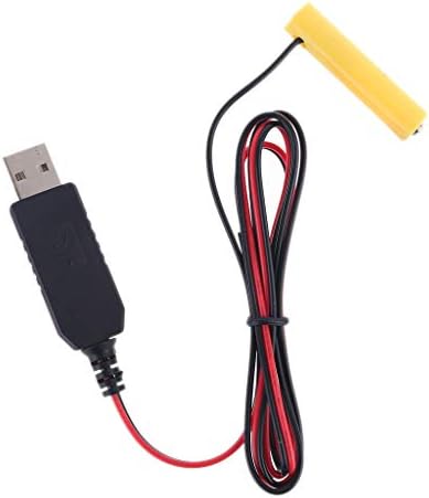 חתיכת מיומן USB LR03 AAA כבל סוללה-סוללה-סוללה, 1-4 יחידות AA סוללות לאביזרי LED LIGE Talkie Talkie