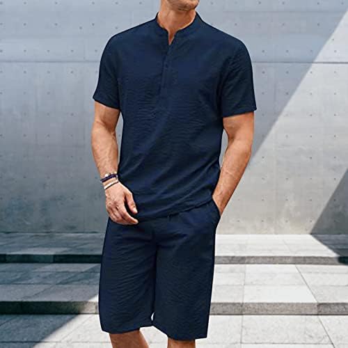 חולצות טריקו של BMISEGM לקיץ לגברים גברים חליפת שרוול קצר