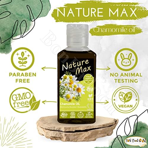 Nature Max Chamomile Oil Essential Oils Organic Natural Undiluted Pure for Hair Skin and Care
