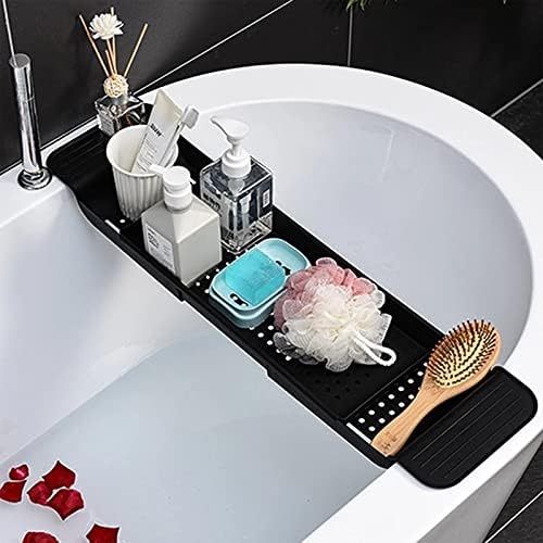 WXXGY נשלף אמבטיה מגש מגש מדף מדף מגבות מגבת מדף אמבטיה באמבט אמבטיה אמבטיה/B/כפי שמוצג