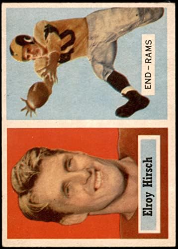 1957 Topps 46 Elroy Hirsch Los Angeles Rams Ex/Mt Rams Wisconsin/Michigan