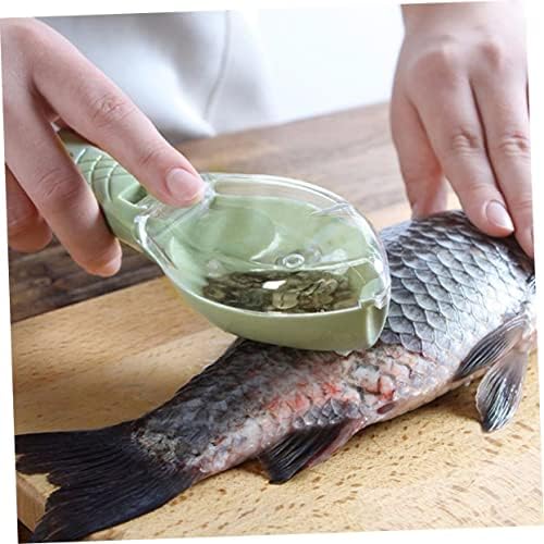 Homoyoyo 2PCS מסיר מסיר כלים ביתיים שרימפס שרימפס כלי דגים סולמות דגים כלים של פירות ים מגרד דגים