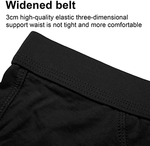פוניט גברים של מגנטי תחתוני אוורור טיפול בריאות נוח מכנסיים קצרים אגרוף מכנסיים קצרים 3 יחידות שחור