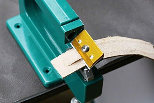 Welliestr Aluminum Splitter Manual Hanual Device Device ערכת עור Skiver Skiver Peeler Tool Leather