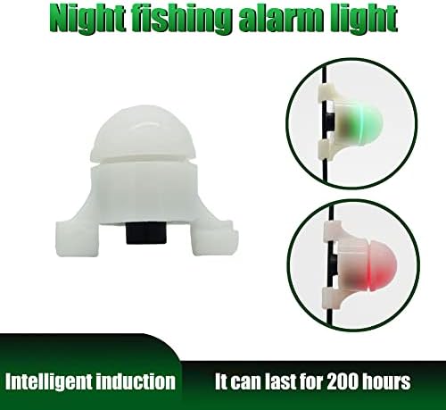 סגסוגת LED ליל דיג חכה נשיכה אזעקת אורג