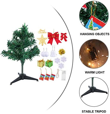 עץ אורן עץ אורן לחג המולד אורות אורות מוארים אורות מוארים סוללה עץ כוכב המופעל טופר קשת כדור חג מולד שמח קישוט