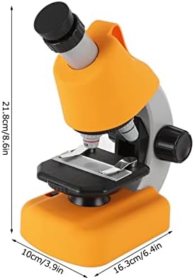 ילדים מיקרוסקופ ערכת, ילדי מיקרוסקופ צעצוע, 1200 פעמים תצפית נייד יד מיקרוסקופ מתחם מיקרוסקופים עם ברור