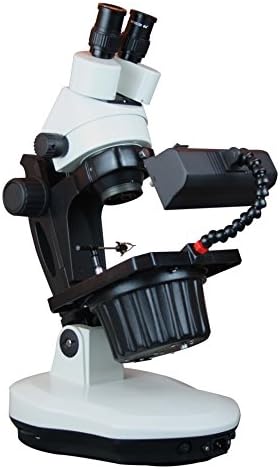 בדיקת אבני חן רדיקלית גמולוגיה דארקפילד 7-90 זום סטריאו לד מיקרוסקופ עם דארקפילד ומצלמה באיכות