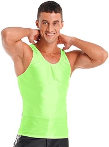 גברים של שרוולים גופייה שרירים טי חדר כושר אימון ריצה פיתוח גוף ספורט חולצות