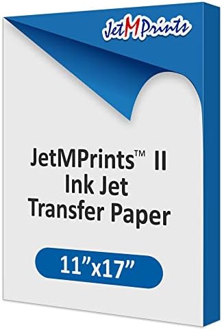 JetMprints גרסה 2.0 נייר העברה של דיו, 11 x 17