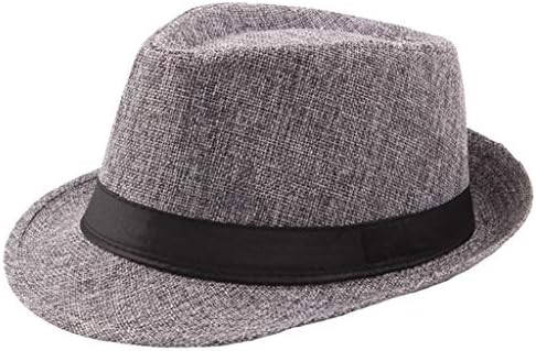 יוניסקס נשים גברים פדורה קלאסית כובע רחב שוליים שטוחים ג'אז פנמה כובע כובע כובע לכובעי בייסבול לנשים