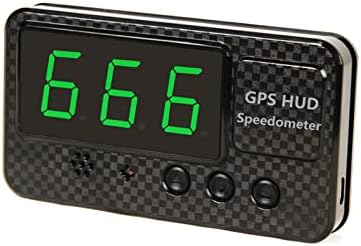 Xunion אוניברסלי GPS Spedometer Speedometer Car HUD ראש כלפי מעלה עם אזעקת נהיגה של עייפות התראה, עבור כל