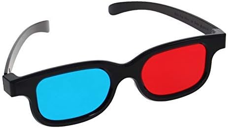 5 יחידות עמיד 3 סגנון משקפיים 3 משקפיים צפייה משקפיים 3 סרט משחק משקפיים אדום כחול 3 משקפיים פלסטיק