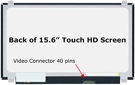 ScreenArama החלפת מסך חדשה ל- B156XTK01.0 מגע HD 40PIN 1366x768 מבריק Oncell Digitizer תצוגת LED LCD