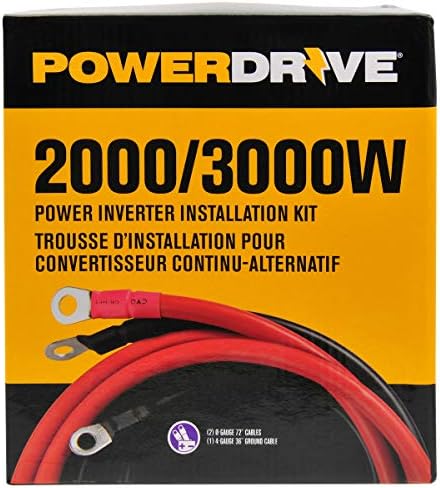 ערכת התקנת PowerDrive עבור 2000-3000 וואט מהפך