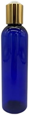 חוות טבעיות 4 גרם בקבוקי פלסטיק קוסמו כחולים -12 חבילה לבקבוק ריק ניתן למילוי מחדש - BPA בחינם