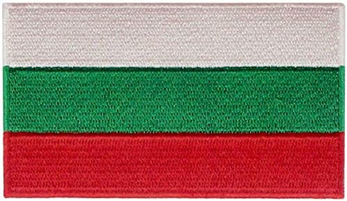 טלאי דגל בולגריה בולגריה רקום מורל לאומי אפליקציה ברזל על תפור על סמל בולגרי