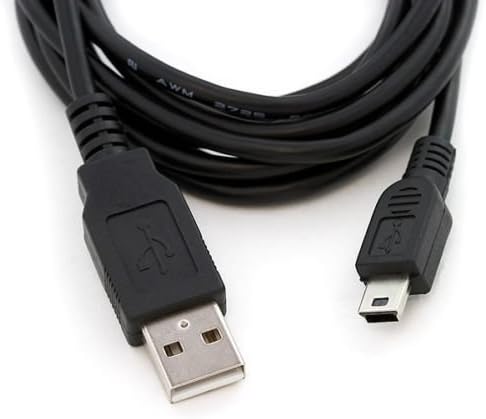Parthcksi מיני כבל כבל USB תואם ל- Toshiba Camileo B10 P25 ​​H10 X155 X416 SX900 CLIP