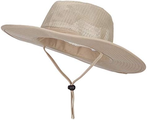 כובע ספארי כותנה של ג'ין סימונס