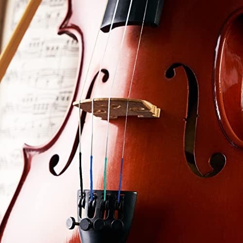 4/4 סט מלא כינור מחרוזות סט עם ניקל מצופה ראש אוניברסלי פלדת מיתרי פלדה ליבות עבור מכשירי כינור כינור אבזרים