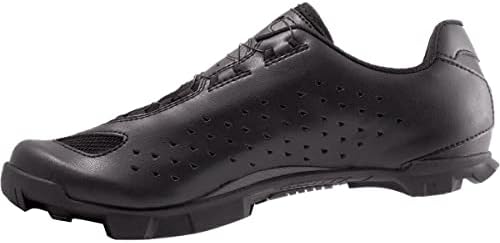 נעל אופניים של אגם MX219 - שחור/אפור גברים, 45.5