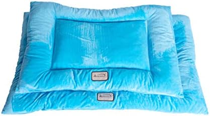 מחצלת מיטה לחיות מחמד של ארמרקט 27 אינץ 'על 19 אינץ' על 2.5 אינץ ' מ01-בינוני, כחול שמיים