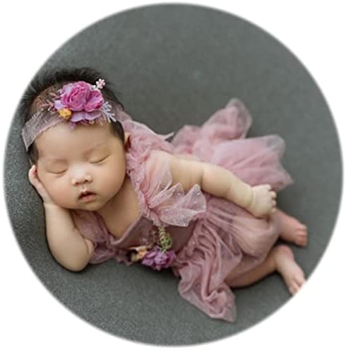 אפס יילוד צילום נכס תלבושות ילדה תחרה תלבושת סט תינוקת תמונה לירות תינוקות נסיכת תמונות תלבושות