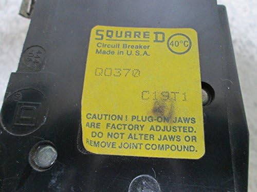 מרובע D QO370 Plug in מפסק 3P 70 אמפר 240VAC/48VDC, צבע