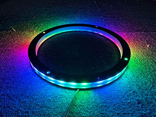 1PC 15 רמקול LED רמקול אורות טבעת דקורטיבי ערכת אור דקורטיבי צבע חלום רודף סדרת זרימה + RGB טבעת טבעת