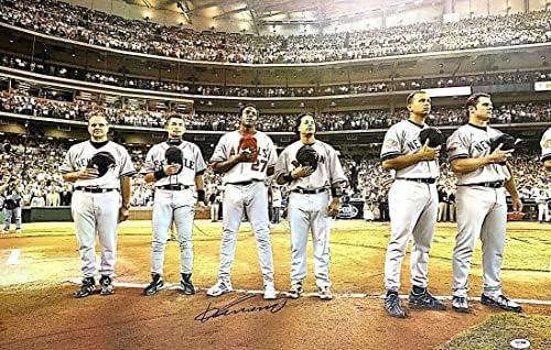VLADIMIR GUERRERE חתום 20x30 Angels Poster PSA W27526 - תמונות MLB עם חתימה
