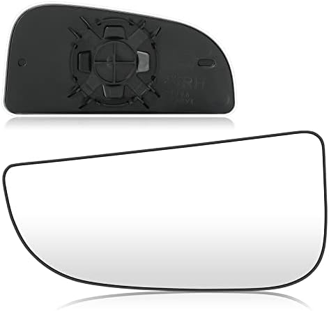 נהג תחתון צד שמאל גרירה קמור זכוכית מראה עם מחזיק אחורי תואם לשנת 2009-2020 דודג 'ראם 1500 2500