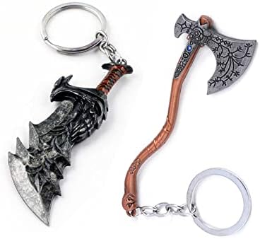 מול כמו אלוהים של מלחמה מחזיק מפתחות קראטוס לויתן גרזן מחזיק מפתחות להבים של כאוס מחזיק מפתחות מתנות לגברים