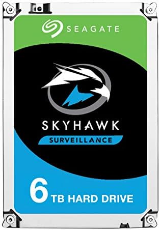 Seagate Skyhawk ST6000VX001 6TB 3.5 כונן קשיח פנימי - SATA
