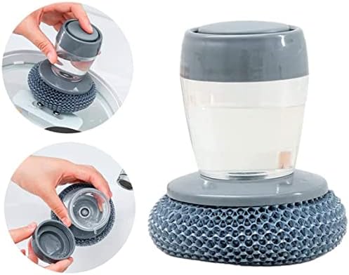 ספוג מחבת xjklbyq, מתקן סבון כלים, מברשת ניקוי מדיח כלים, כרית סריקת סיר, מדיח כלים למטבח