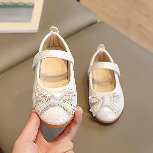 אופנה קיץ ילדי סנדלי בנות נעליים יומיומיות שטוח תחתון קל משקל מים יהלומי פרל חגורת קשת תינוק ילד