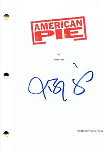 ג'ייסון ביגס חתום על חתימה - תסריט סרטים מלא של עוגה אמריקאית - טרה ריד