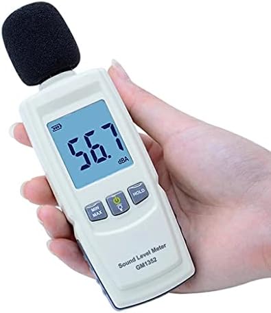 FZZDP רמת צליל דיגיטלי מד טבח רעש 30-130dB במסך LCD דציבלים עם דיוק תאורה אחורית עד 1.5dB
