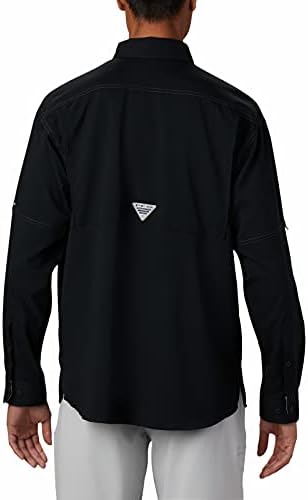 דראג גדול וגבוה של קולומביה, חולצה עם שרוול ארוך, שחור, 2x