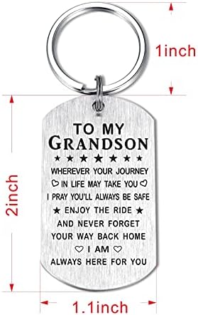 מחזיק מפתחות נכד רסדינק מסבתא סבא, מתנת סיום נכד, מתנת יום הולדת אישית לנכד
