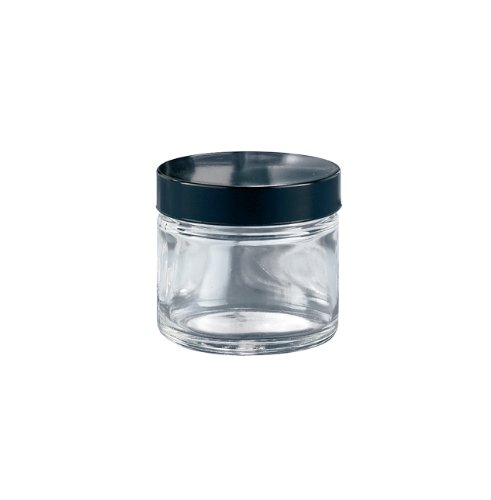 קימבל סוג III זכוכית סודה-ליים ברורה צנצנות צדדיות ישר בפה ישר עם אניה כובע פח, קיבולת 8oz