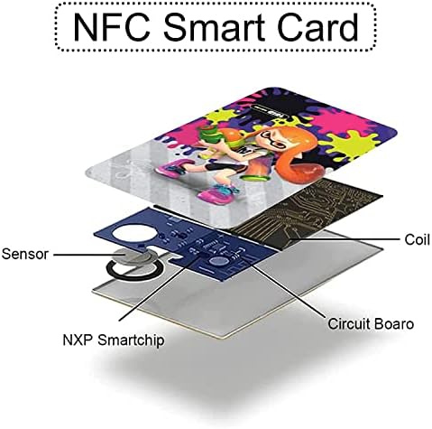 תיבת כרטיסי NFC של 17 -PCS עבור Splatoon Amiibo A17 PCS Splatoon כרטיסי AMIIBO כרטיסי SPLATOON NFC עם מתג