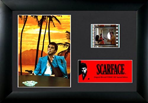 Scarface אותנטי 35 ממ תאי סרטים מהדורה מיוחדת תצוגה Minicell